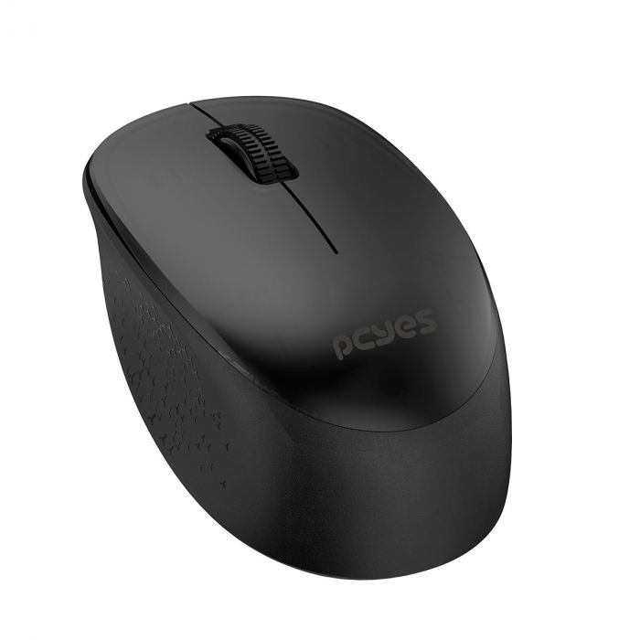 Mouse Sem Fio PCYES Mover Black 1600DPI PMMWSCB