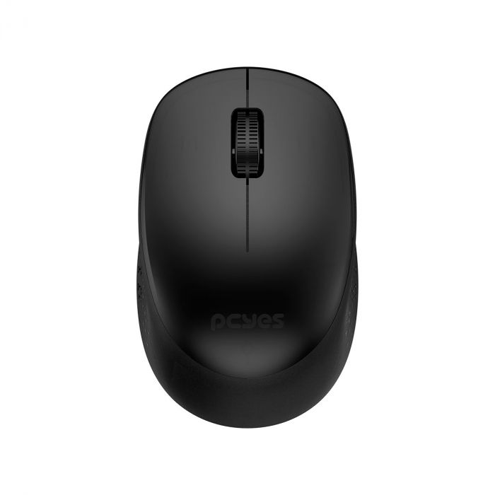 Mouse Sem Fio PCYES Mover Black 1600DPI PMMWSCB
