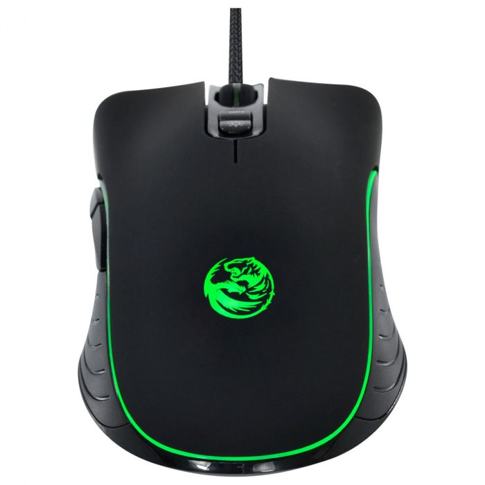 Mouse PCYES Gamer MA7 4000DPI Sensor AVAGO 3050, LED 7 Cores
