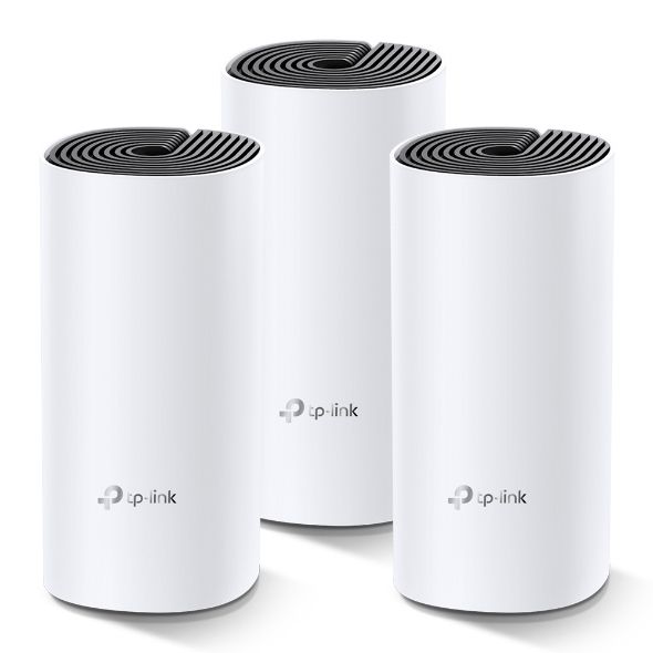 Kit Roteador Wireless TP-Link Deco M4 Gigabit, Mesh AC1200 Dual Band (3-PACK)