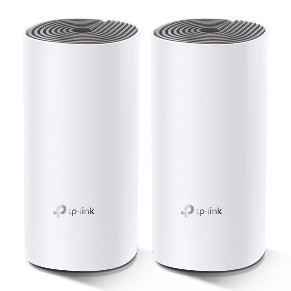 Kit Roteador Wireless TP-Link Deco E4, Mesh AC1200 Dual Band (2-PACK)
