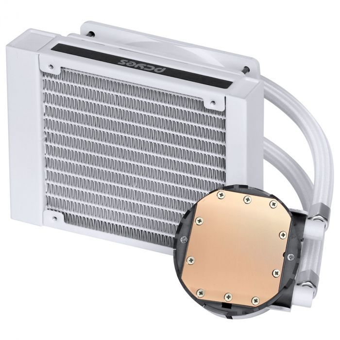 Water Cooler PCYES Sangue Frio 2 White 120mm Mangueira de Nylon PSF2120H33WHSL