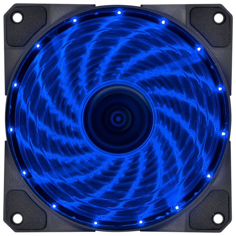 Cooler para Gabinete VINIK VX Gaming V.LUMI 15 Pontos de LED Azul 120mm VLUMI15B
