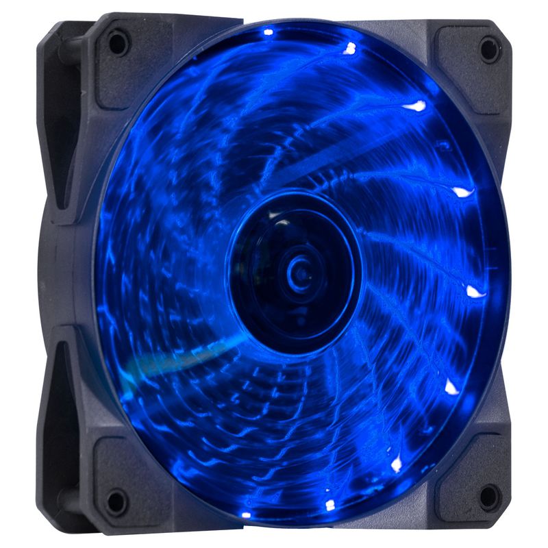 Cooler para Gabinete VINIK VX Gaming V.LUMI 15 Pontos de LED Azul 120mm VLUMI15B