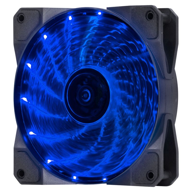 Cooler para Gabinete VINIK VX Gaming V.LUMI 15 Pontos de LED Azul 120mm VLUMI15B