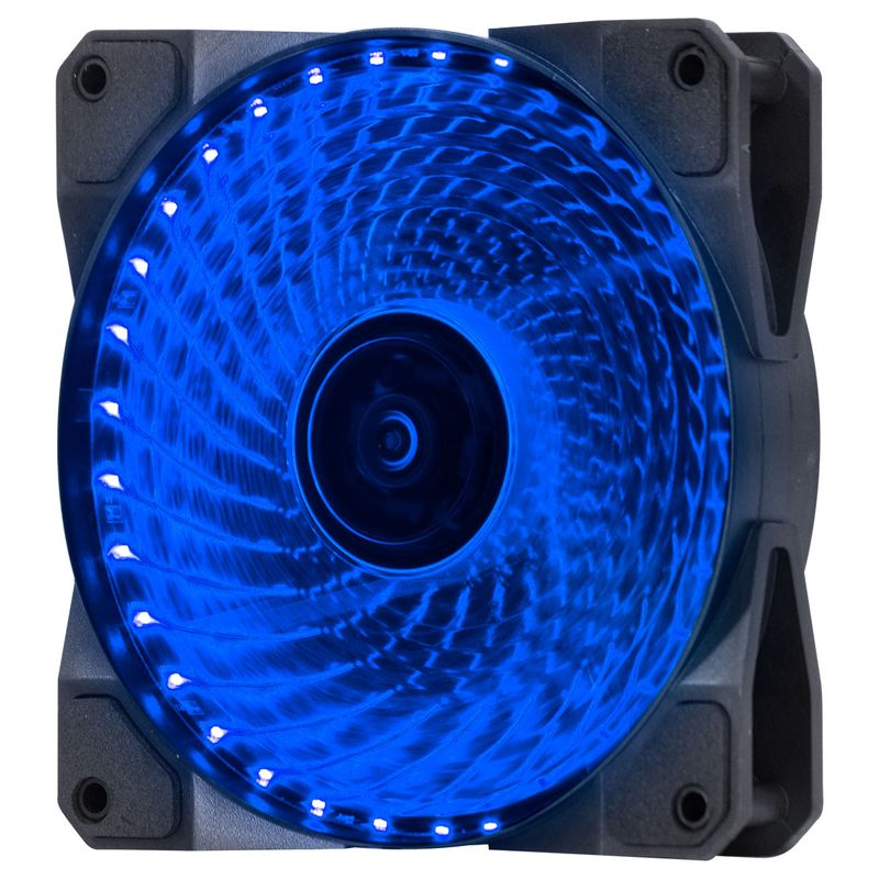 Cooler para Gabinete VINIK VX Gaming V.LUMI 33 Pontos de LED Azul 120mm VLUMI33B