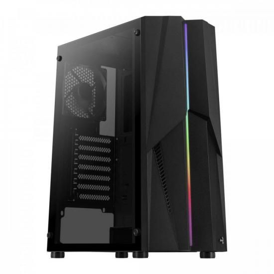 Gabinete Aerocool Gamer Mid Tower Mecha RGB