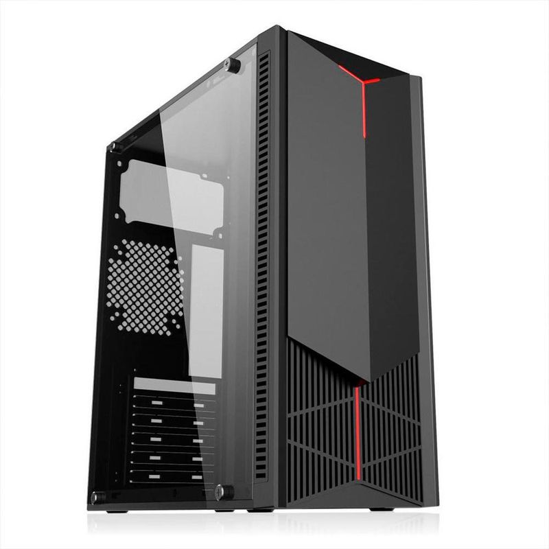 Gabinete Gamer Pixxo GE3201 com Acrílico