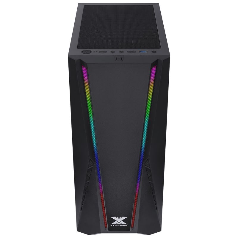 Gabinete Gamer Vinik VX Gaming FEUX RGB com Acrílico