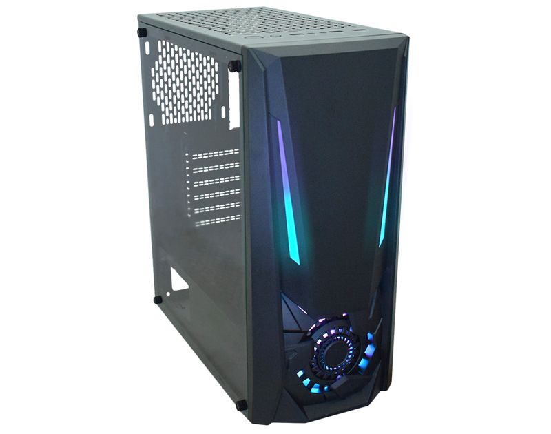 Gabinete K-MEX Gamer Jaeger II LED RGB CG-02TJ