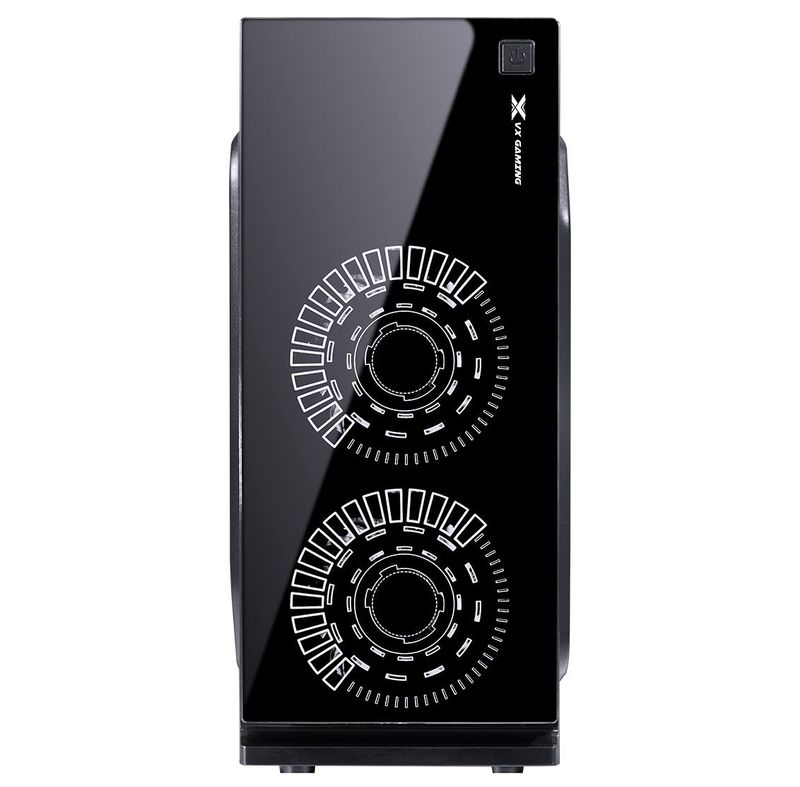 Gabinete Vinik VX Gaming Crater c/ Led Vermelho