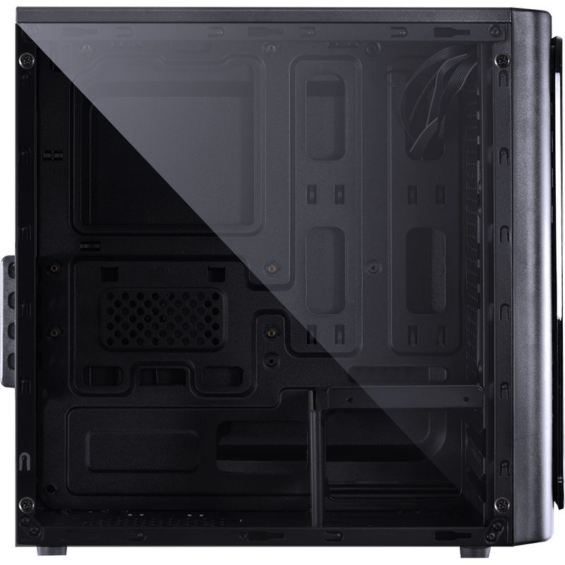 Gabinete PCYES VENUS C/ 2 FANS LED Verde