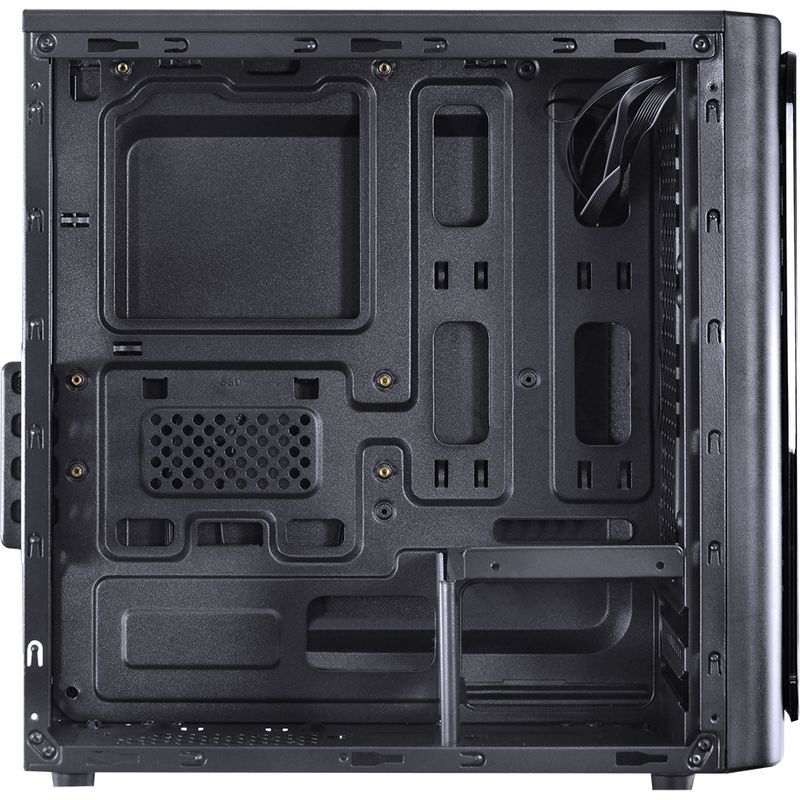 Gabinete PCYES VENUS C/ 2 FANS LED Verde
