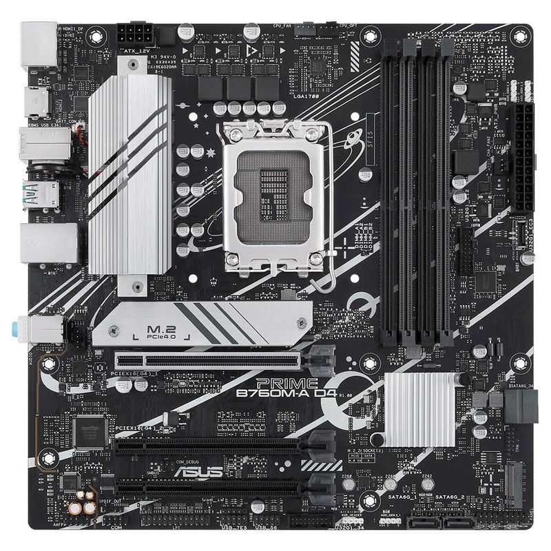 Placa Mãe Asus Prime B760M-A D4 DDR4 LGA 1700