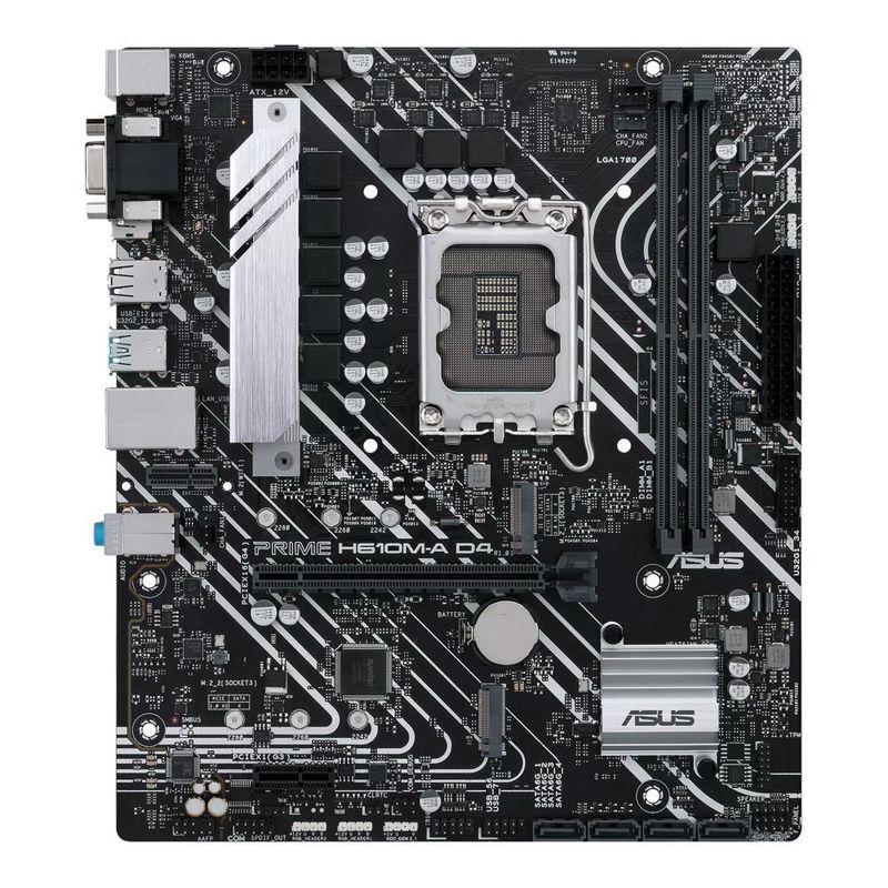 Placa Mãe Asus Prime H610M-K D4 DDR4 LGA 1700