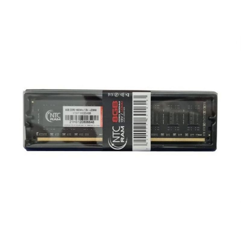 Memória NTC DDR3 8GB 1600MHz NTCKF1600DD3-8GB 
