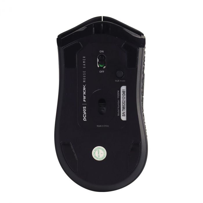 Mouse Gamer  PCYES Anok Sem Fio 16000DPI, PMGAKRGB