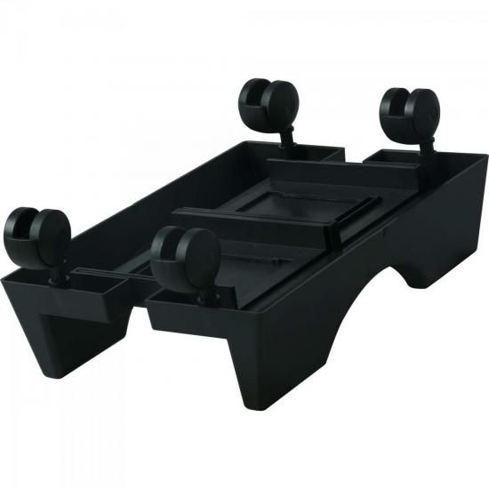 Suporte para CPU com Rodinhas Preto