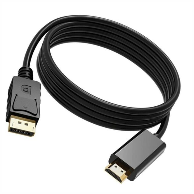 Cabo DisplayPort para HDMI 1,8m