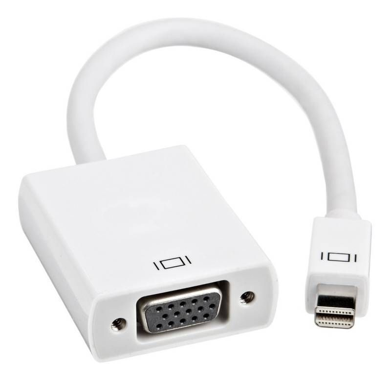 Adaptador Mini Displayport Macho para VGA Fêmea
