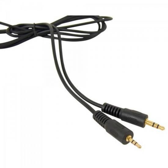 Cabo P2 Macho X P1 Macho Stereo 1,2 Metros