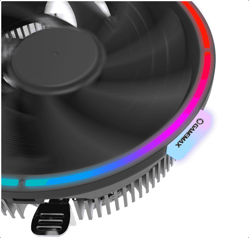 Cooler Gamemax Gamma 200 RGB Rainbow Fan 120mm INTEL/AMD