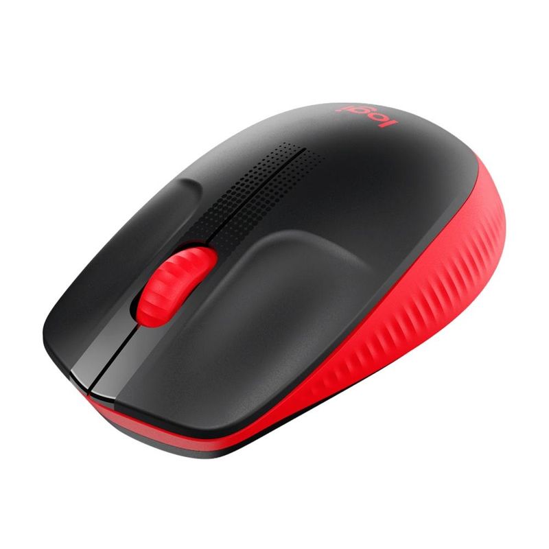 Mouse Logitech Wireless M190 Vermelho USB