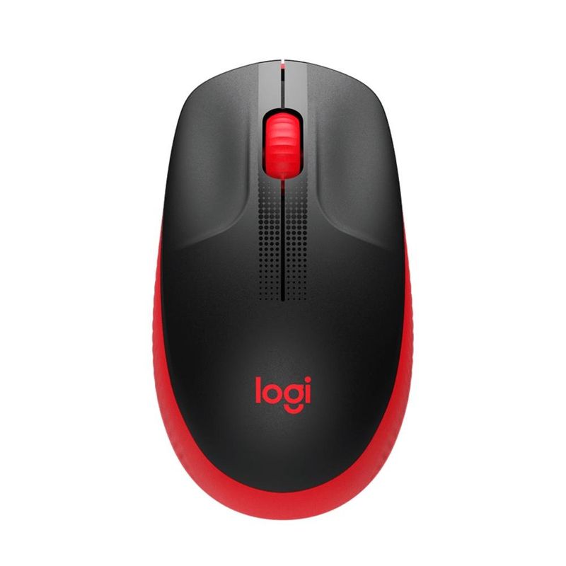 Mouse Logitech Wireless M190 Vermelho USB