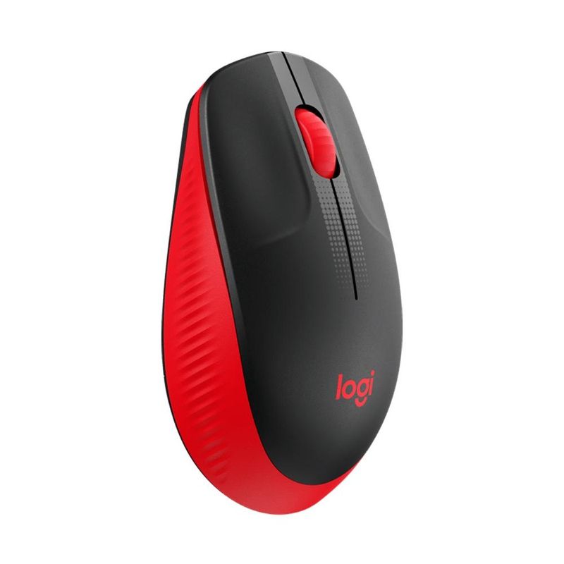 Mouse Logitech Wireless M190 Vermelho USB