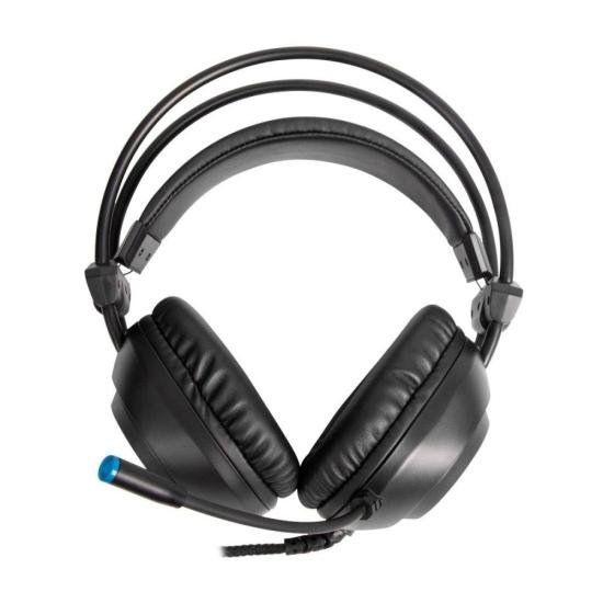 Headset FORTREK Gamer RGB Crusader P2 + USB Preto