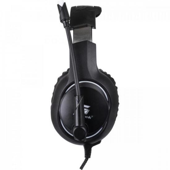 Headset Fortrek Gamer Holt RGB P2 + USB Preto