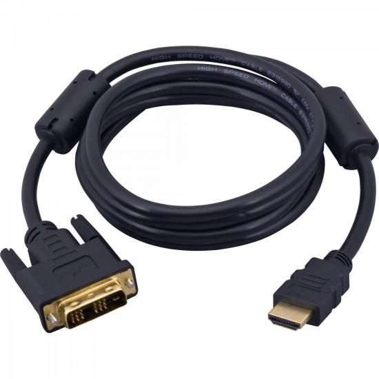 Cabo HDMI X DVI-D HMD-201 Fortrek 1,8M