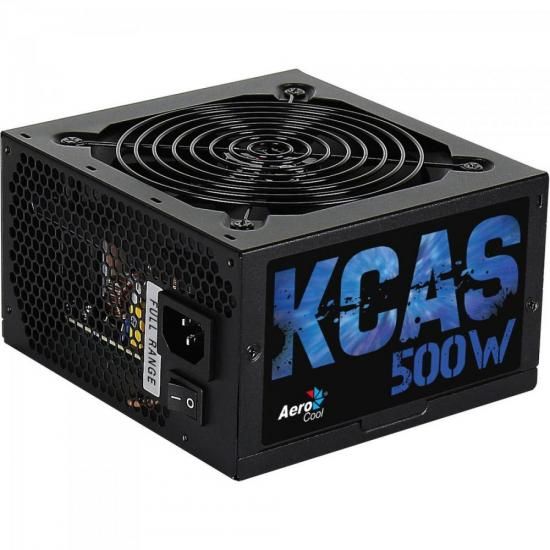 Fonte Aerocool KCAS 500W 80 Plus Bronze