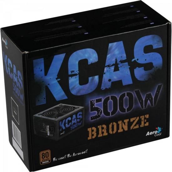 Fonte Aerocool KCAS 500W 80 Plus Bronze