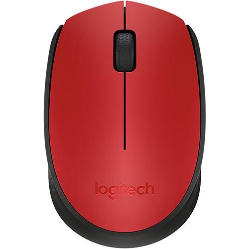 Mouse Logitech Wireless M170 Vermelho USB
