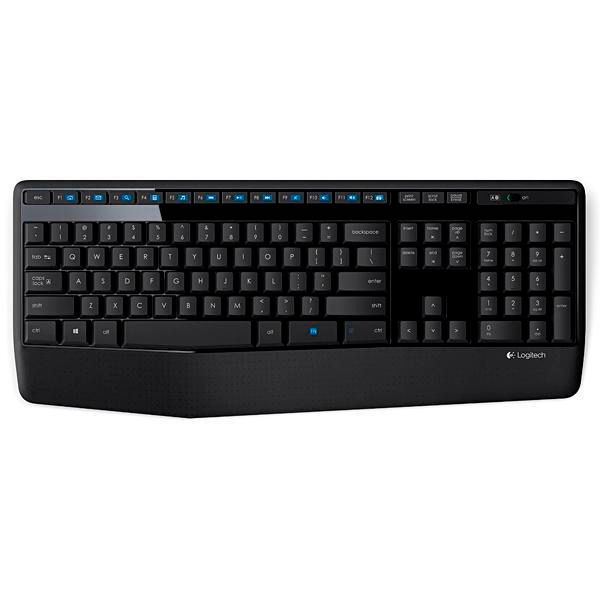 Teclado e Mouse Logitech Wireless MK345 USB