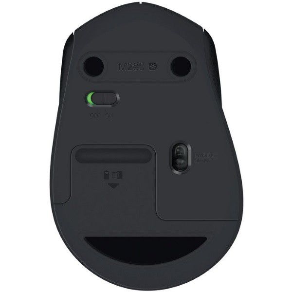 Mouse Logitech Sem Fio M280 Preto USB