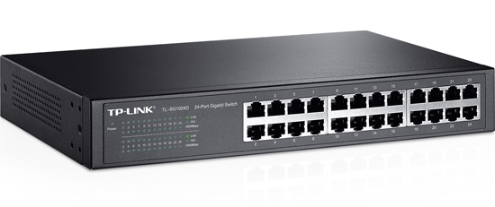 Switch TP-LINK 24 Portas TL-SG1024D 10/100/1000Mbps