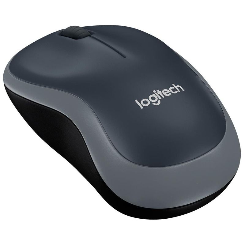 Mouse Logitech Wireless M185 Cinza