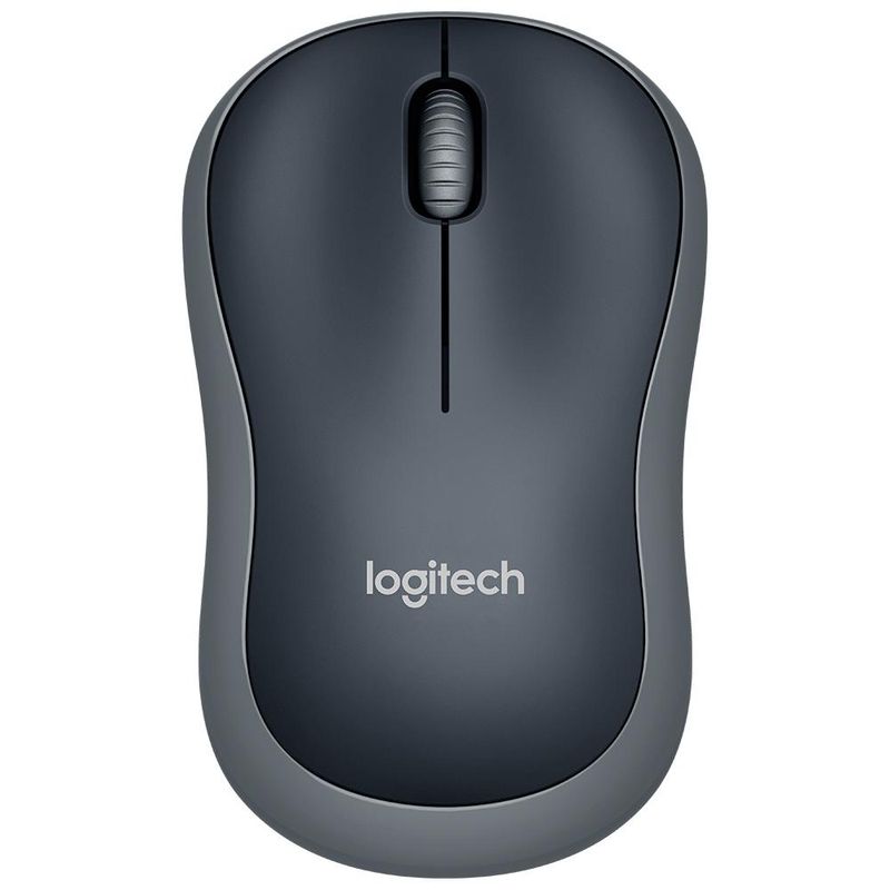 Mouse Logitech Wireless M185 Cinza
