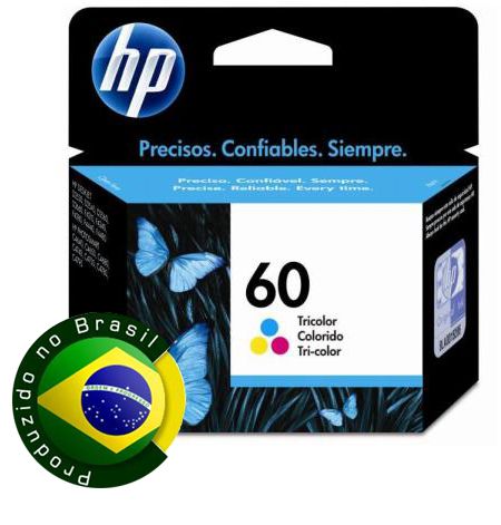 Cartucho HP 60 Colorido 6,5ML 