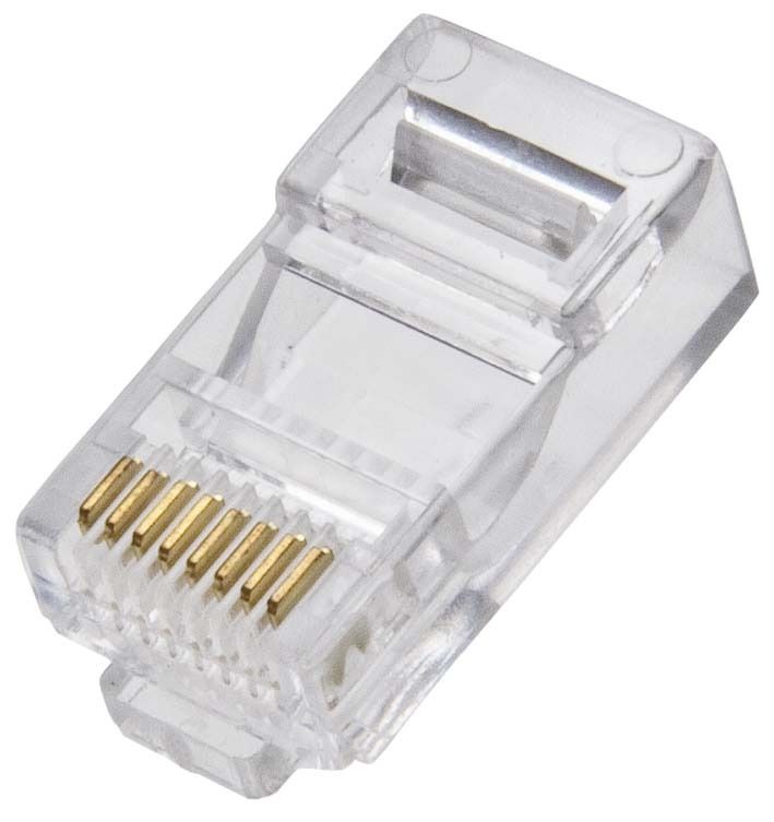 Conector RJ45 Macho 8 Vias