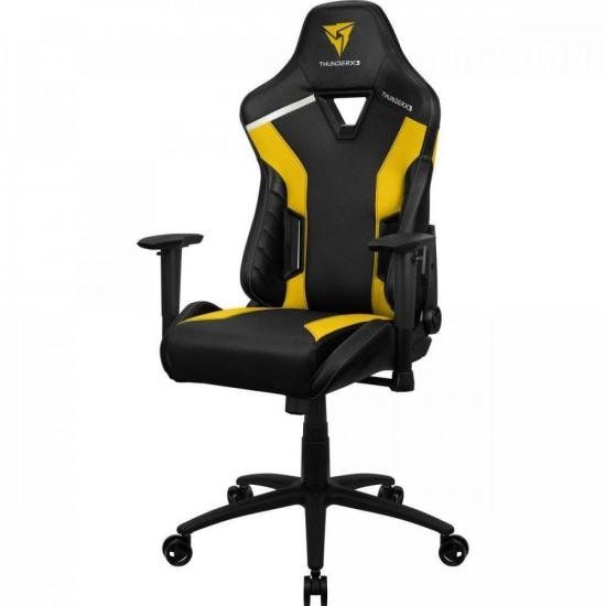 Cadeira Gamer THUNDERX3 TC3 Bumblebee Yellow Até 120Kg