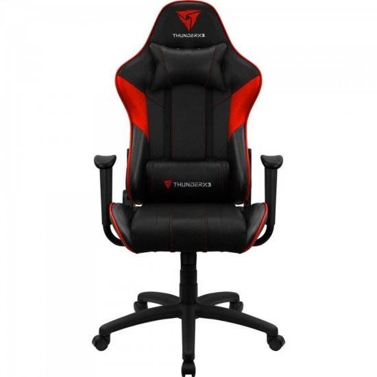 Cadeira Gamer THUNDERX3 EC3 Vermelha Até 120Kg