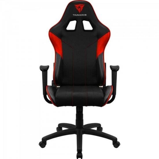 Cadeira Gamer THUNDERX3 EC3 Vermelha Até 120Kg