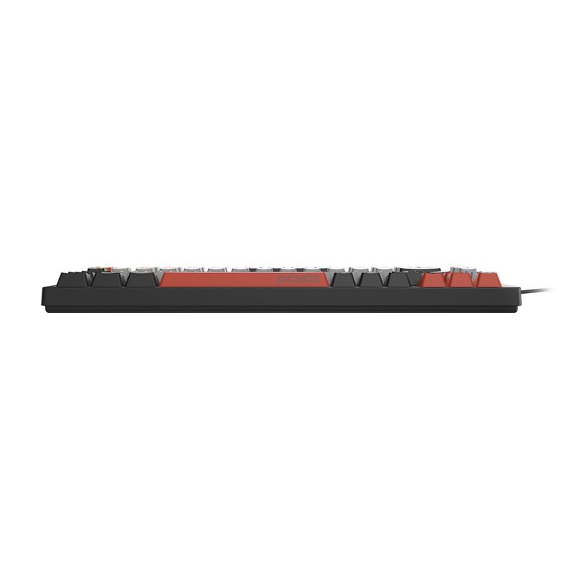 Teclado Mecânico PCYES Kirin Black Vulcan 75% - Switch Red, Led Rainbow, PTKR75RD
