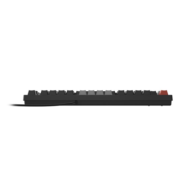 Teclado Mecânico PCYES Kirin Black Vulcan 75% - Switch Red, Led Rainbow, PTKR75RD