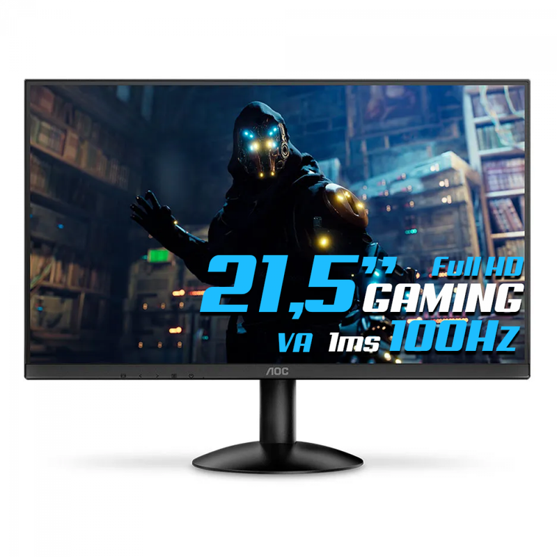 Monitor AOC LED 21,5 100Hz 1ms 22B30HM2 Gaming HDMI / VGA