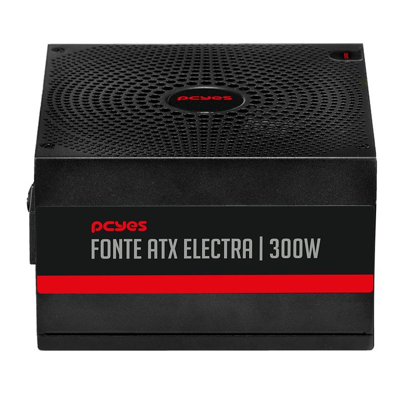 Fonte PCYES Electra 300W PFC Ativo - ELEC300W