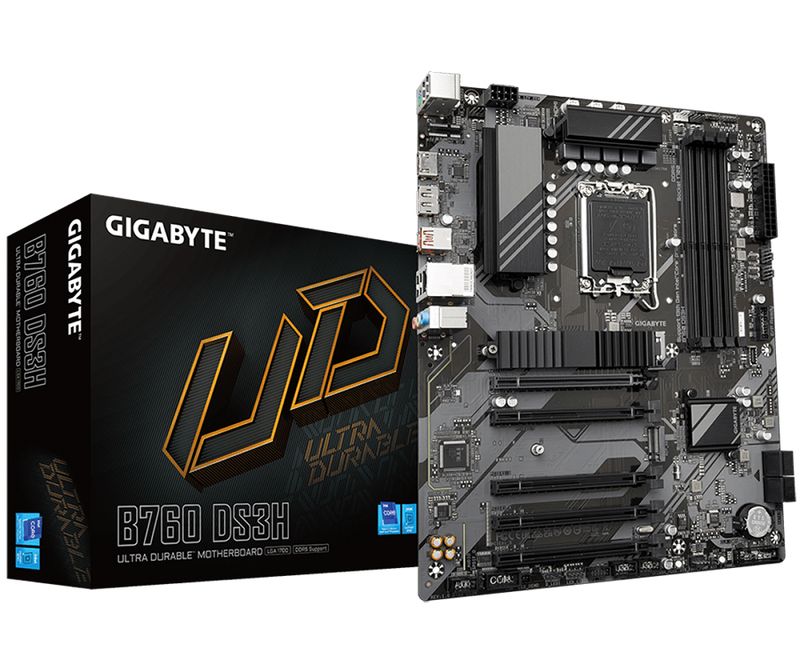 Placa Mãe Gigabyte B760M DS3H DDR5 LGA 1700